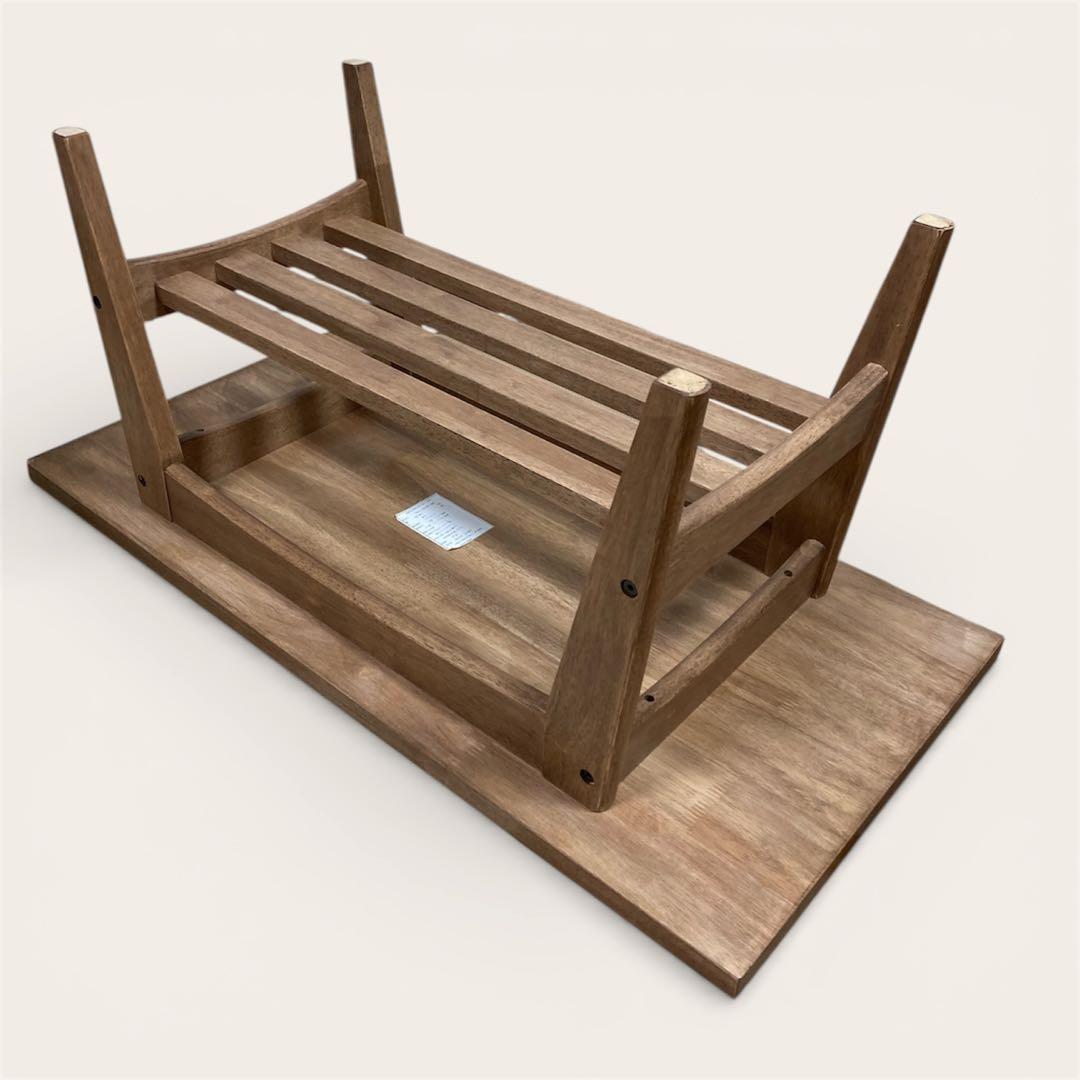 送料込】大川家具 タイル付 センターテーブル テスタ TESTA ローテーブル