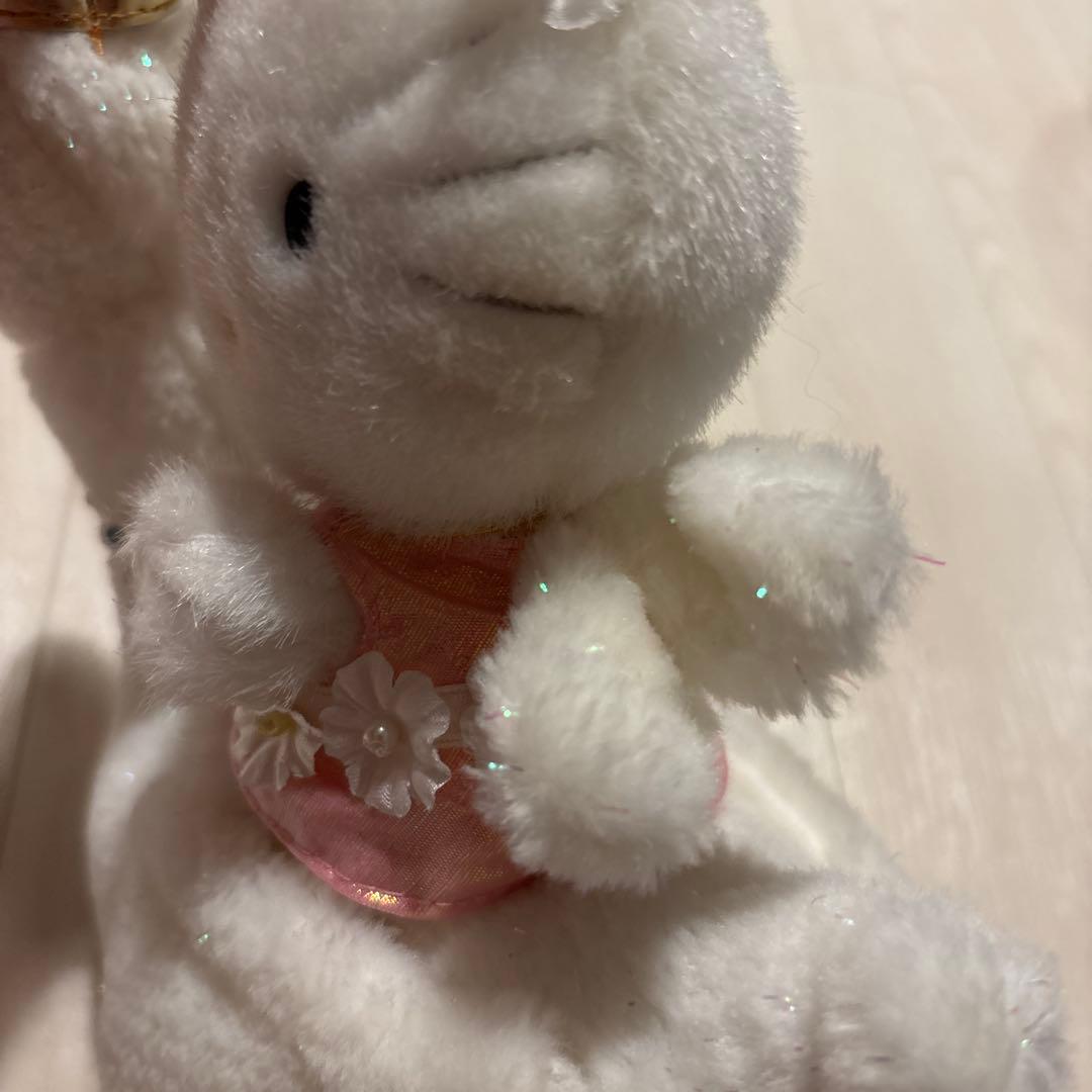 希少レアサンリオ2000年天使エンジェルハローキティちゃんぬいぐるみ当時物00s