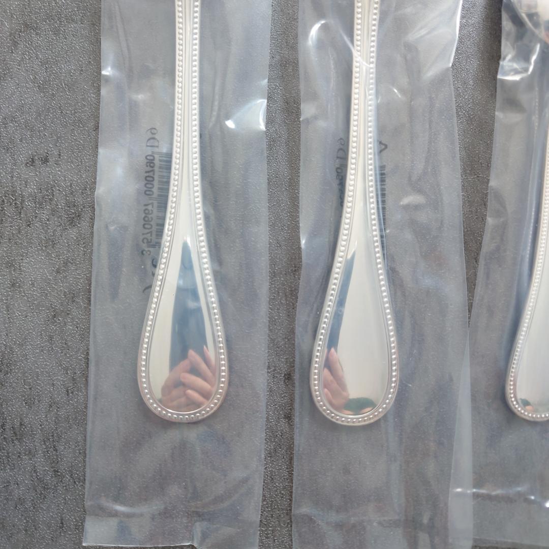 クリストフル パール ケーキフォーク コーヒースプーン 未開封 4点
