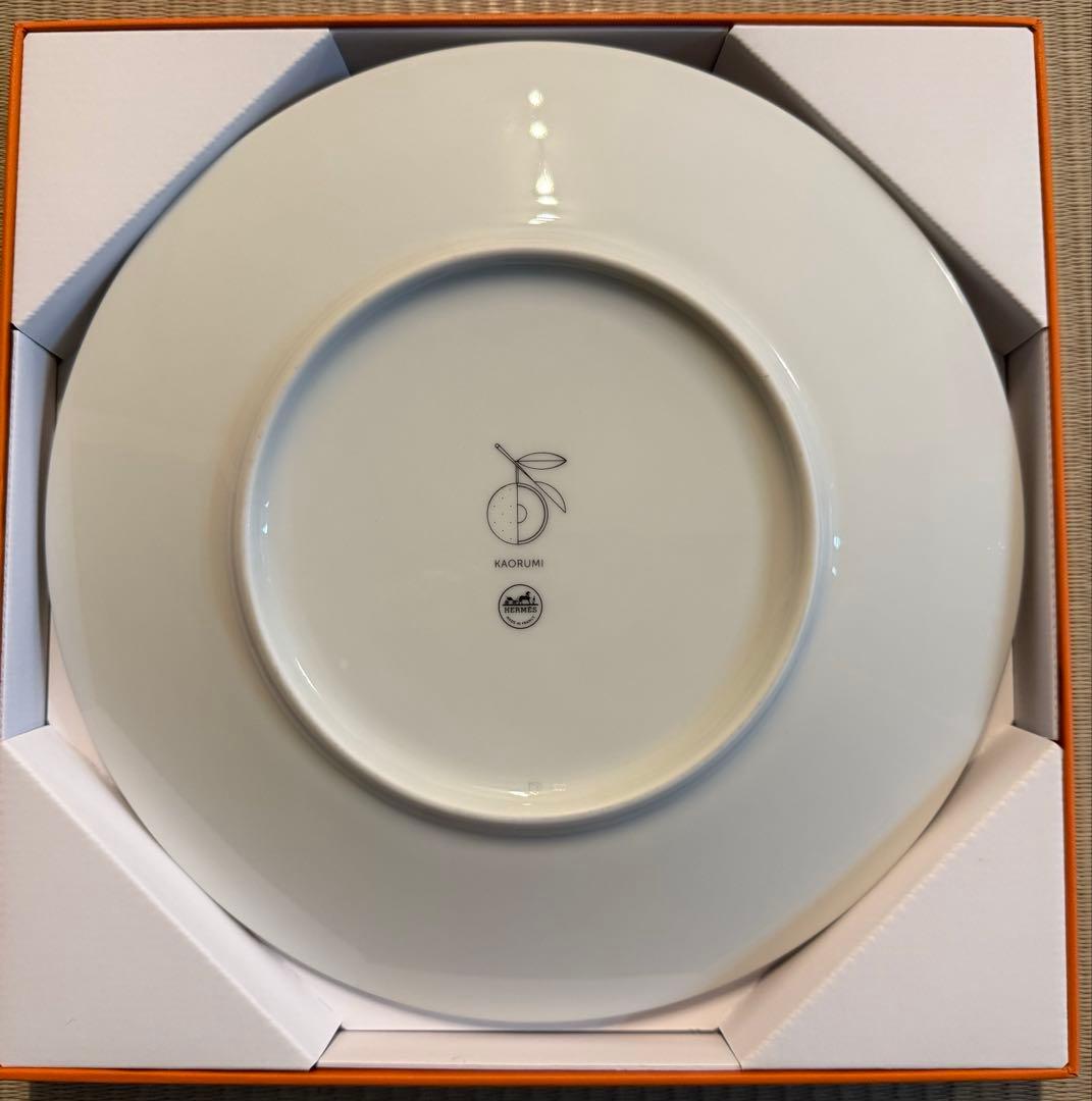 エルメス　デザートプレート 〈カオルミ〉
