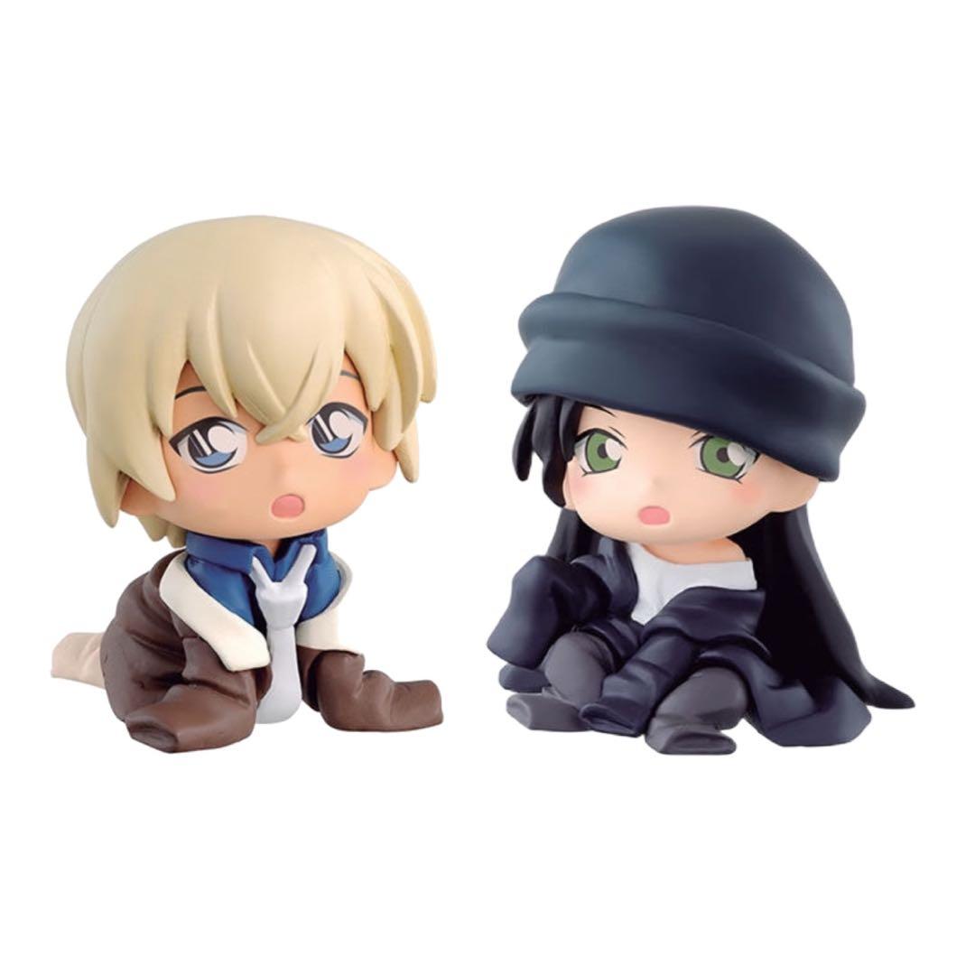 名探偵コナン ちぢませ隊 3 フィギュア 安室透 & 赤井秀一 2体セット