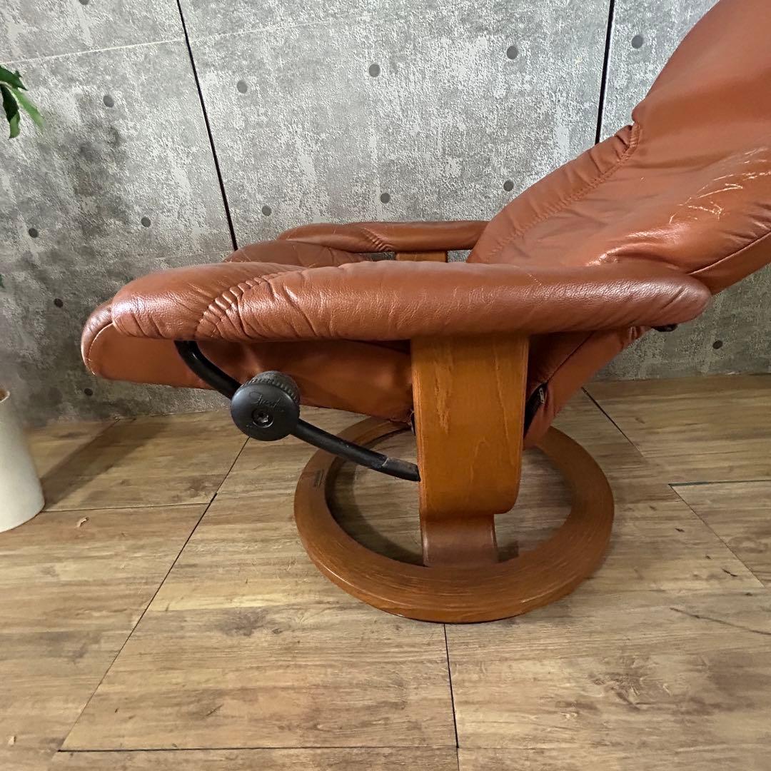 ꧁EKORNES エコーネス꧂ストレスレスチェア パーソナル アーム 本革レザー