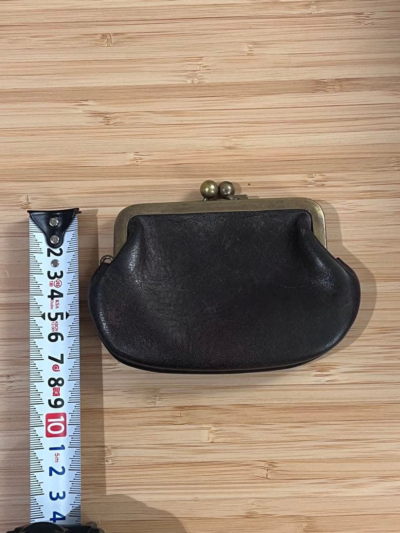 N25 レザー がま口財布 Sサイズ