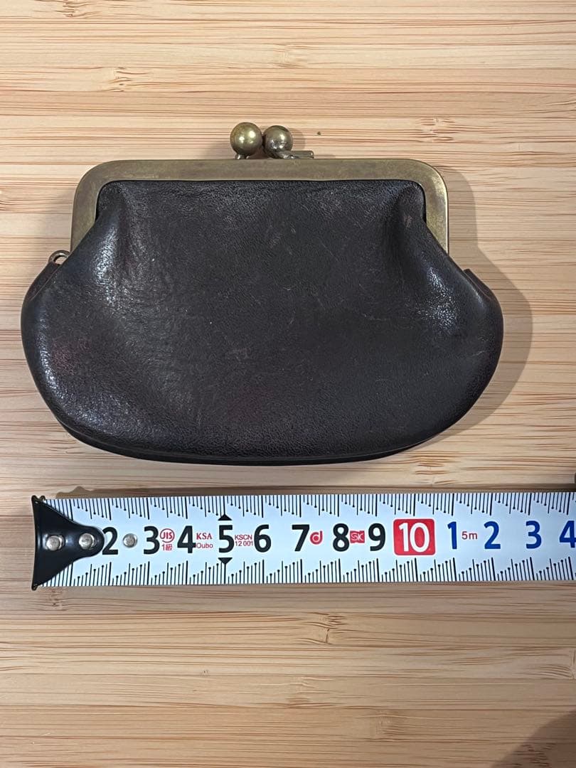 N25 レザー がま口財布 Sサイズ