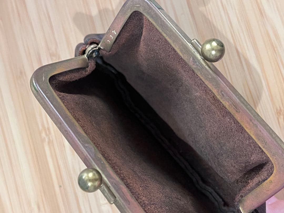 N25 レザー がま口財布 Sサイズ