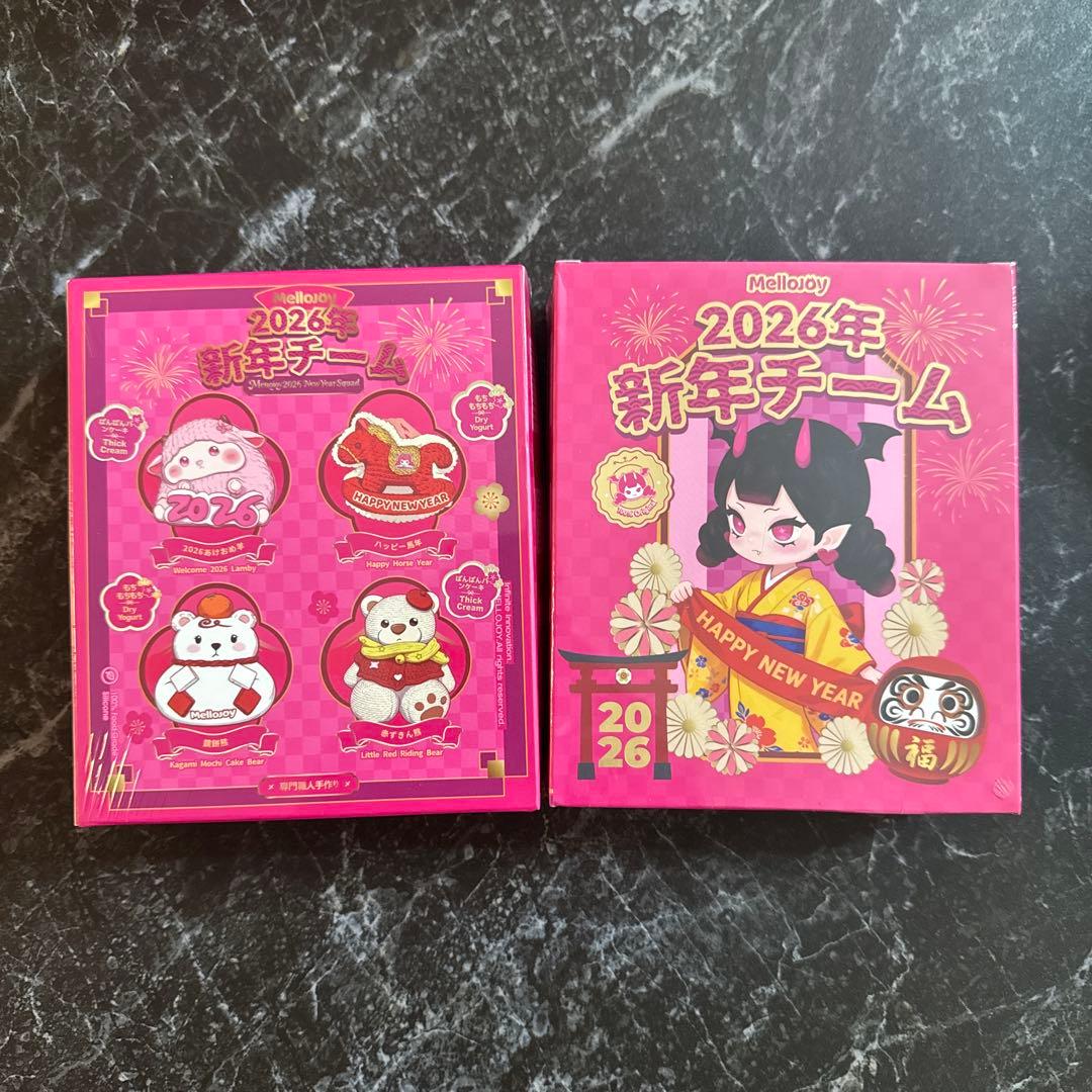 ⭐️Mellojoy⭐️2026年 新年チーム シュリンク付き未開封3箱セット