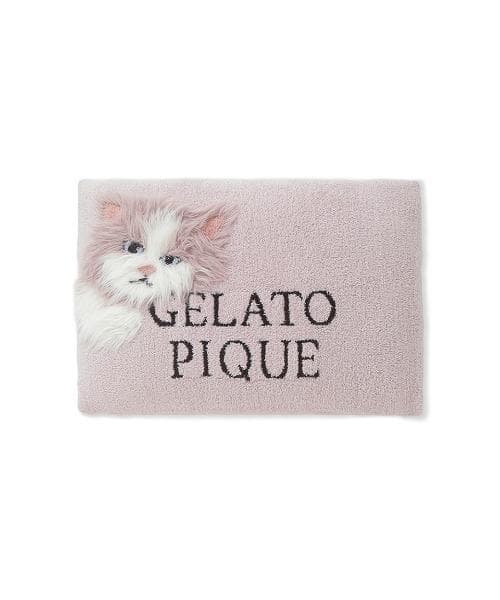 ジェラートピケ CAT3柄 ジャガードマルチカバー+ピローケース