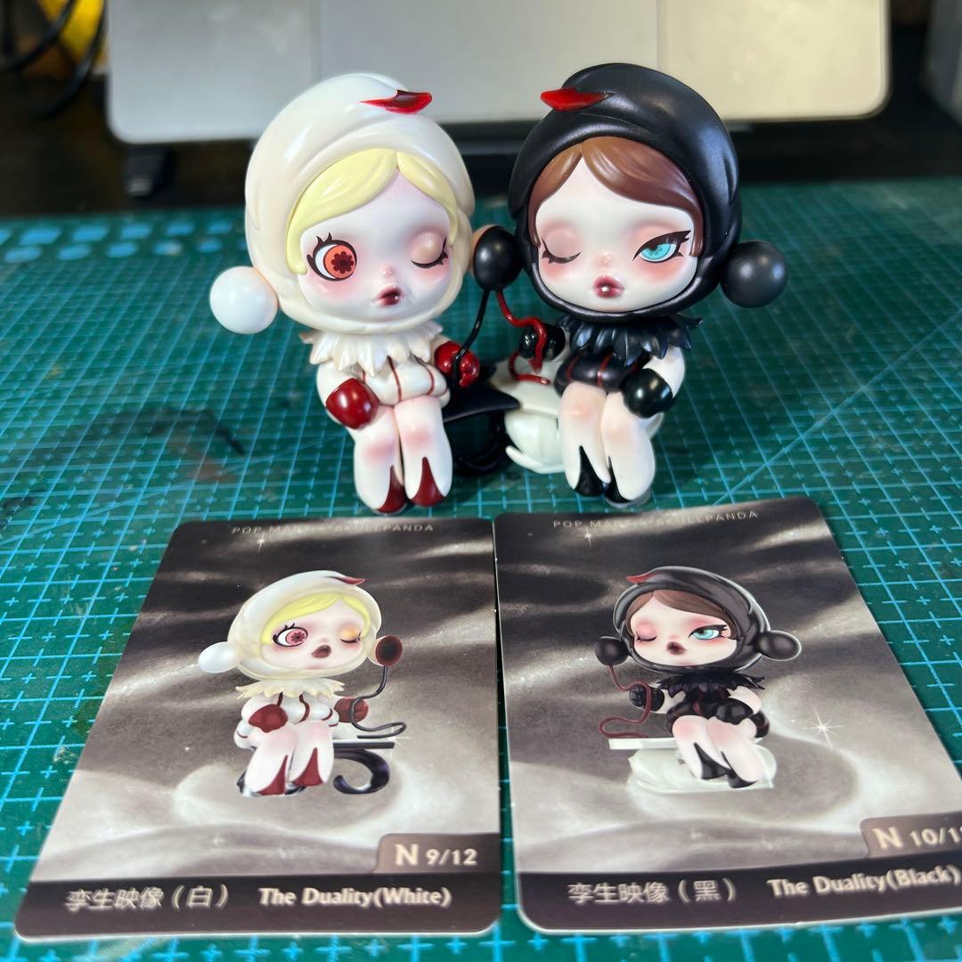 popmart ポップマート スカルパンダ duality 2点セット 白黒2体 - メルカリ