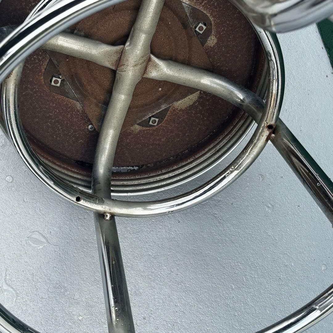 80'sヴィンテージ●アメリカンビンテージ　回転椅子　ガレージ　車庫