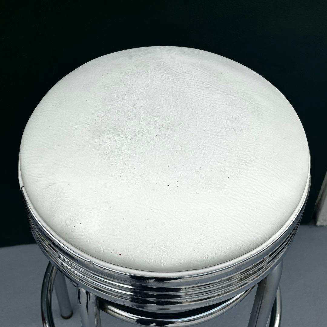 80'sヴィンテージ●アメリカンビンテージ　回転椅子　ガレージ　車庫