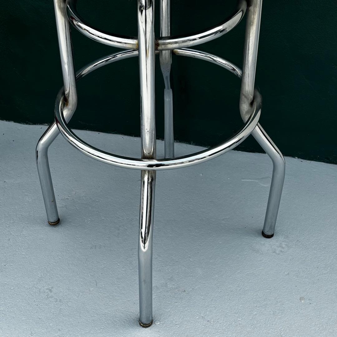 80'sヴィンテージ●アメリカンビンテージ　回転椅子　ガレージ　車庫