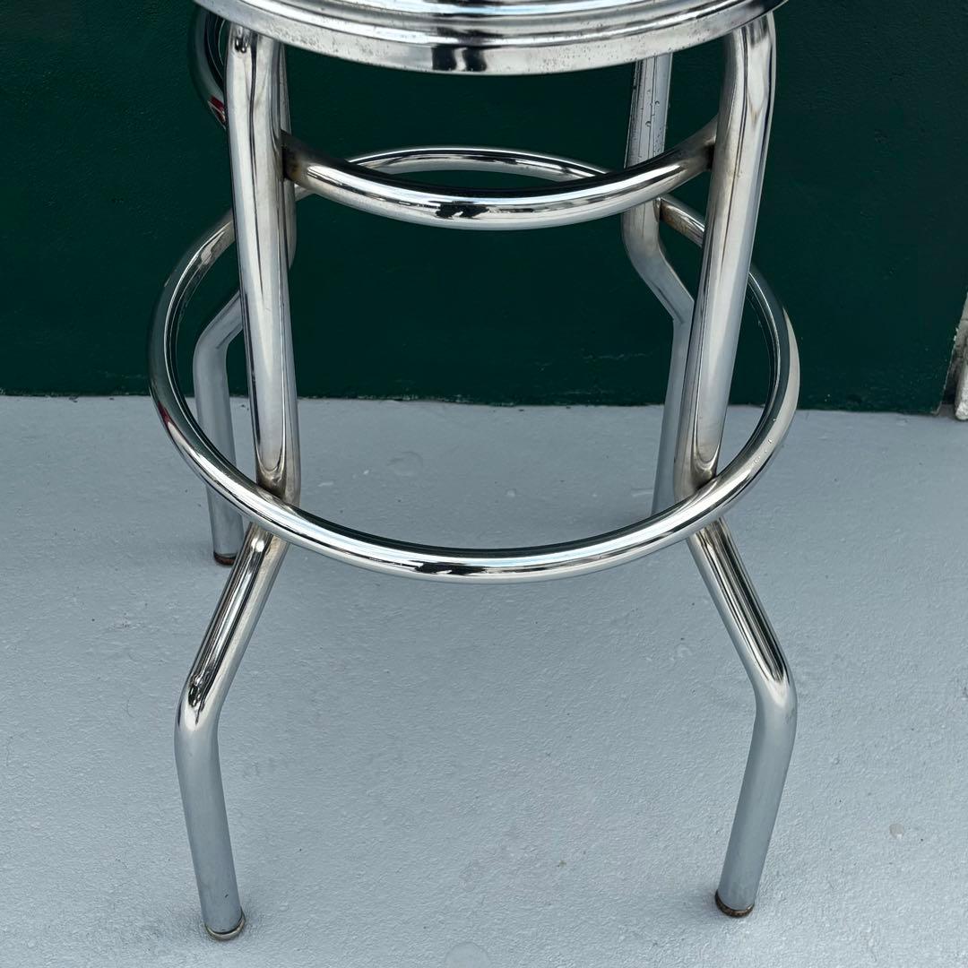 80'sヴィンテージ●アメリカンビンテージ　回転椅子　ガレージ　車庫