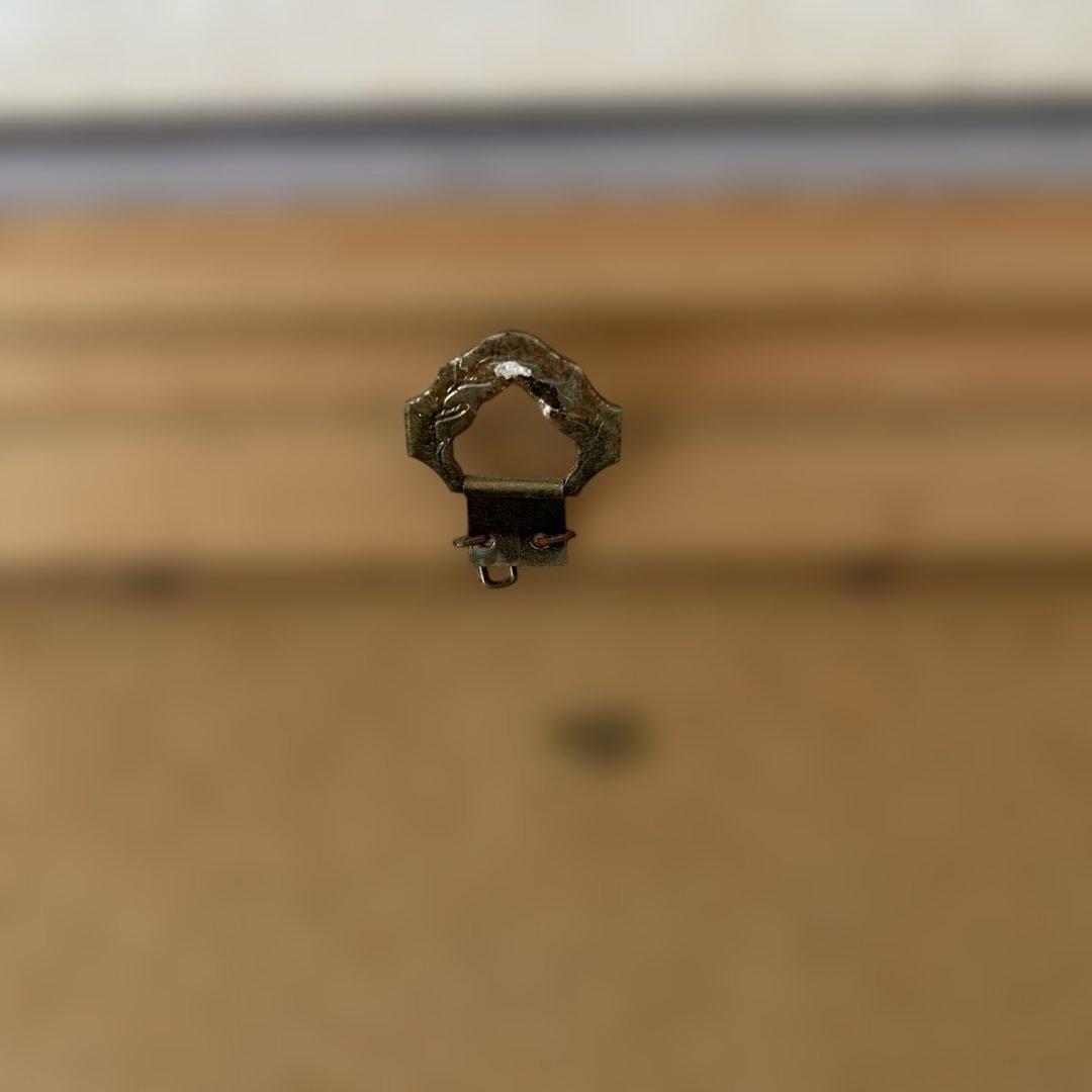 イタリア製　ビンテージ　壁掛け ウォールミラー　810×610