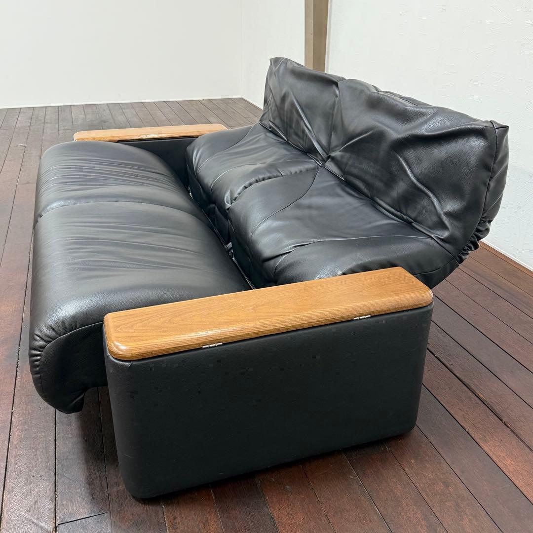 H21C3a マルイチセーリング バロン 2人掛けリクライニングソファ