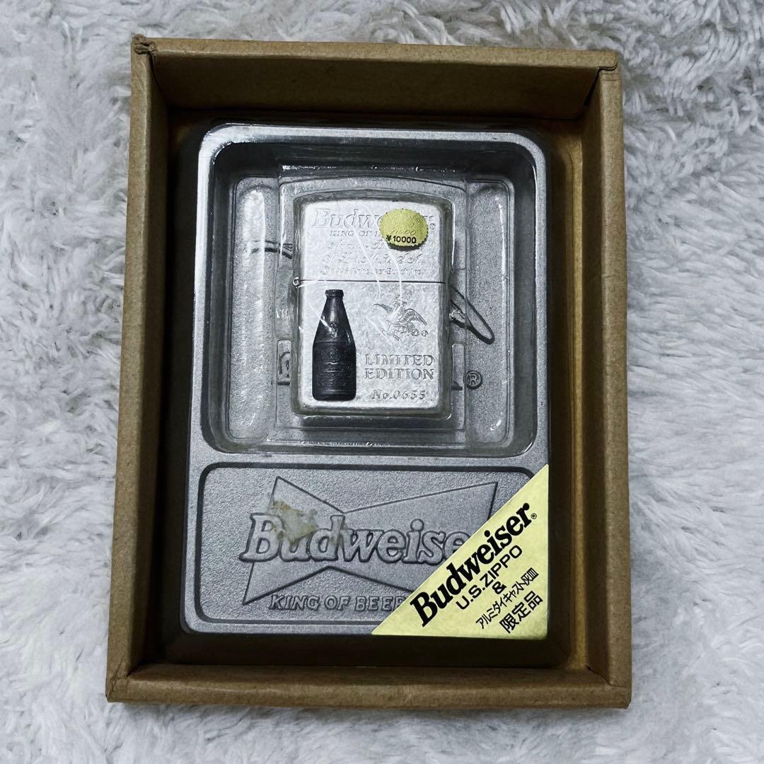 【限定セット】 Zippo Budweiser 灰皿 ジッポ バドワイザー