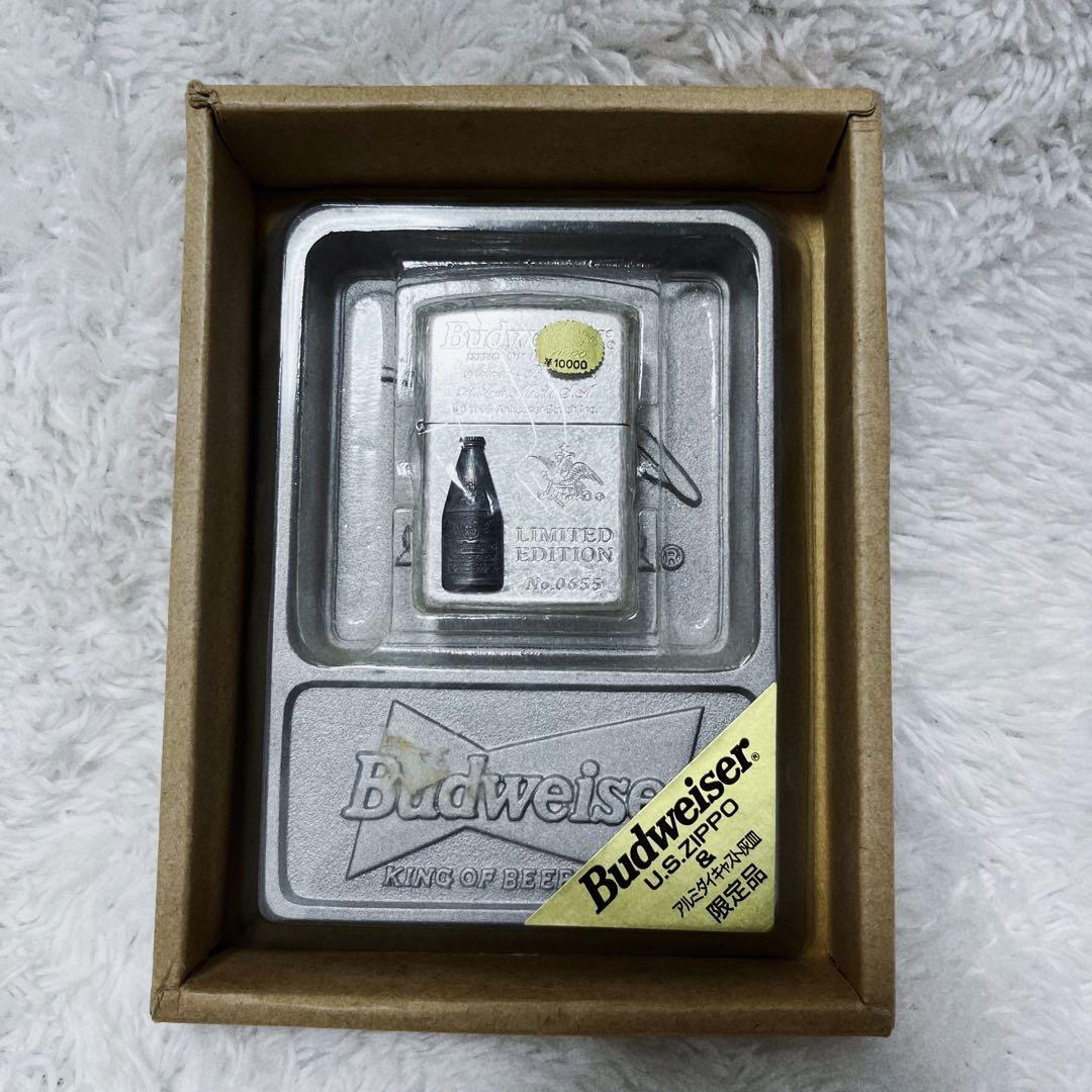 【限定セット】 Zippo Budweiser 灰皿 ジッポ バドワイザー
