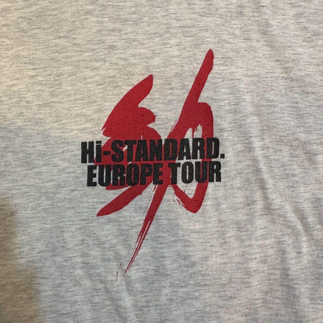 Hi-Standard Europe Tour Tシャツ