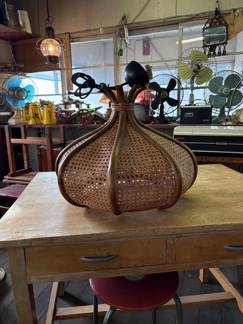 mik　ペンダントライト　吊り下げ照明　ラタン　モダン　ラタン照明