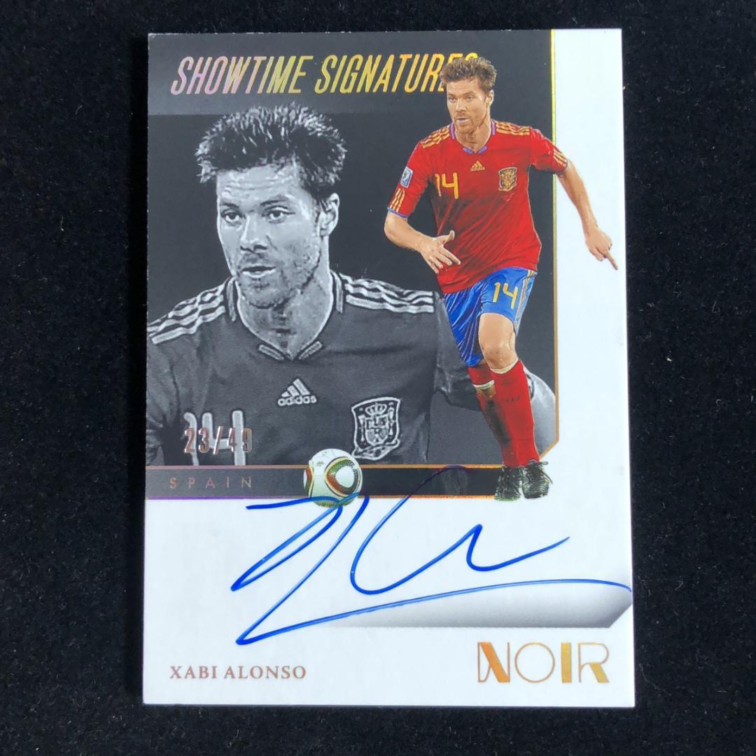 Xabi Alonso シャビ・アロンソ Noir /49 Auto サイン - メルカリ