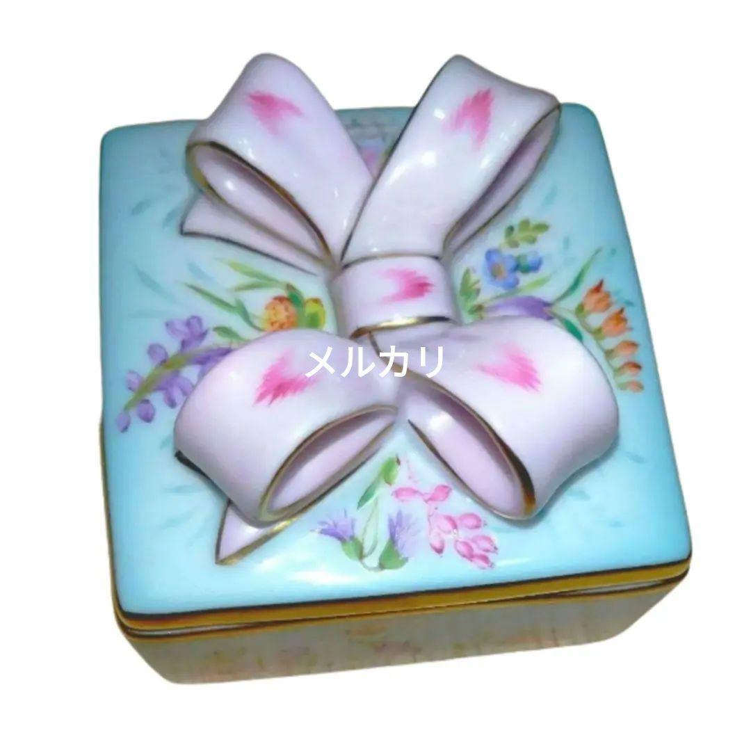 ヘレンド フォーシーズンリボンボックス 小物入れ