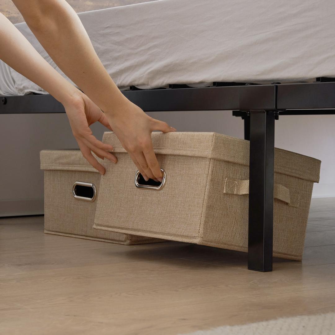 S ベッドフレーム シングルベッド コンセント付きBlack