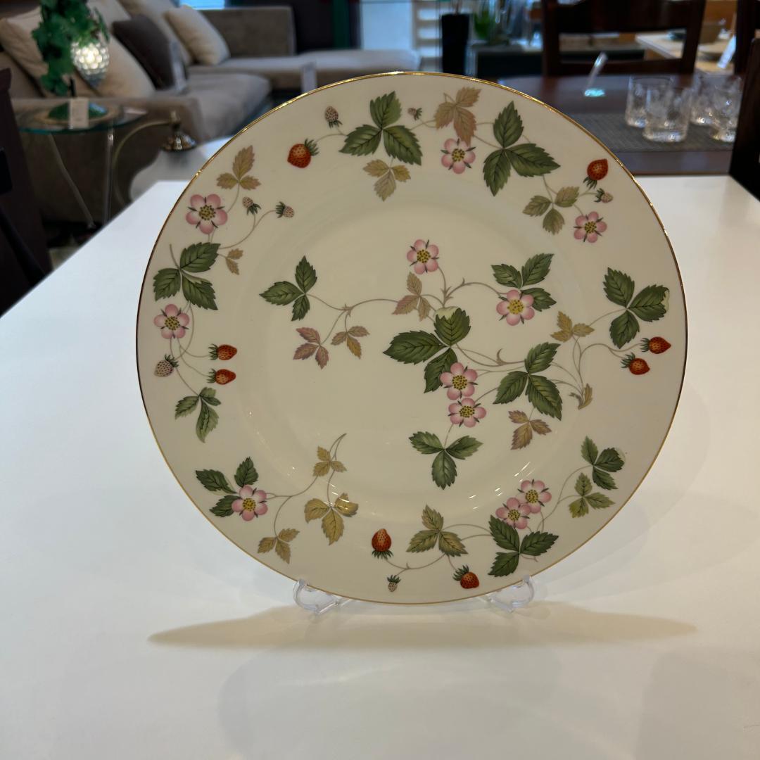 美品♥ワイルドストロベリープレート大皿、小皿