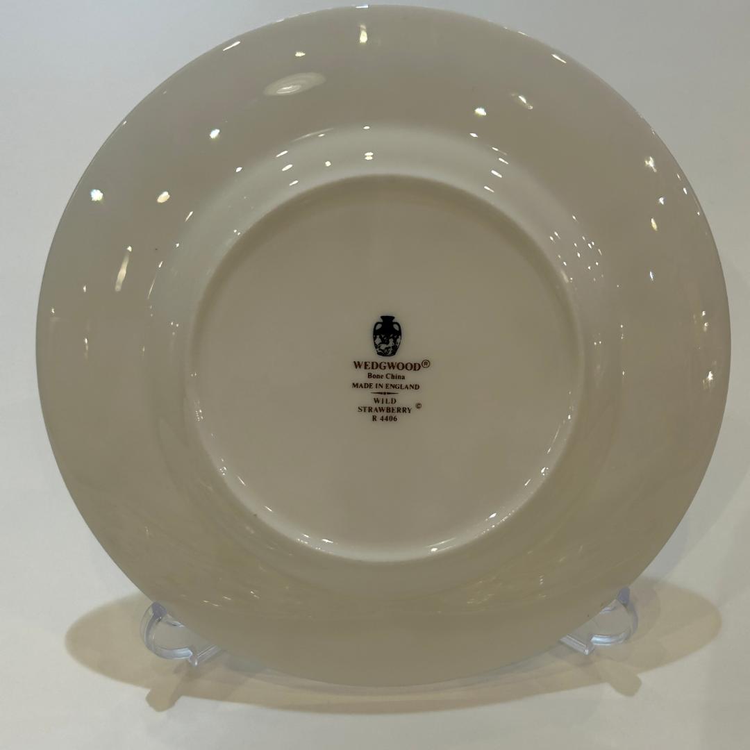 美品♥ワイルドストロベリープレート大皿、小皿