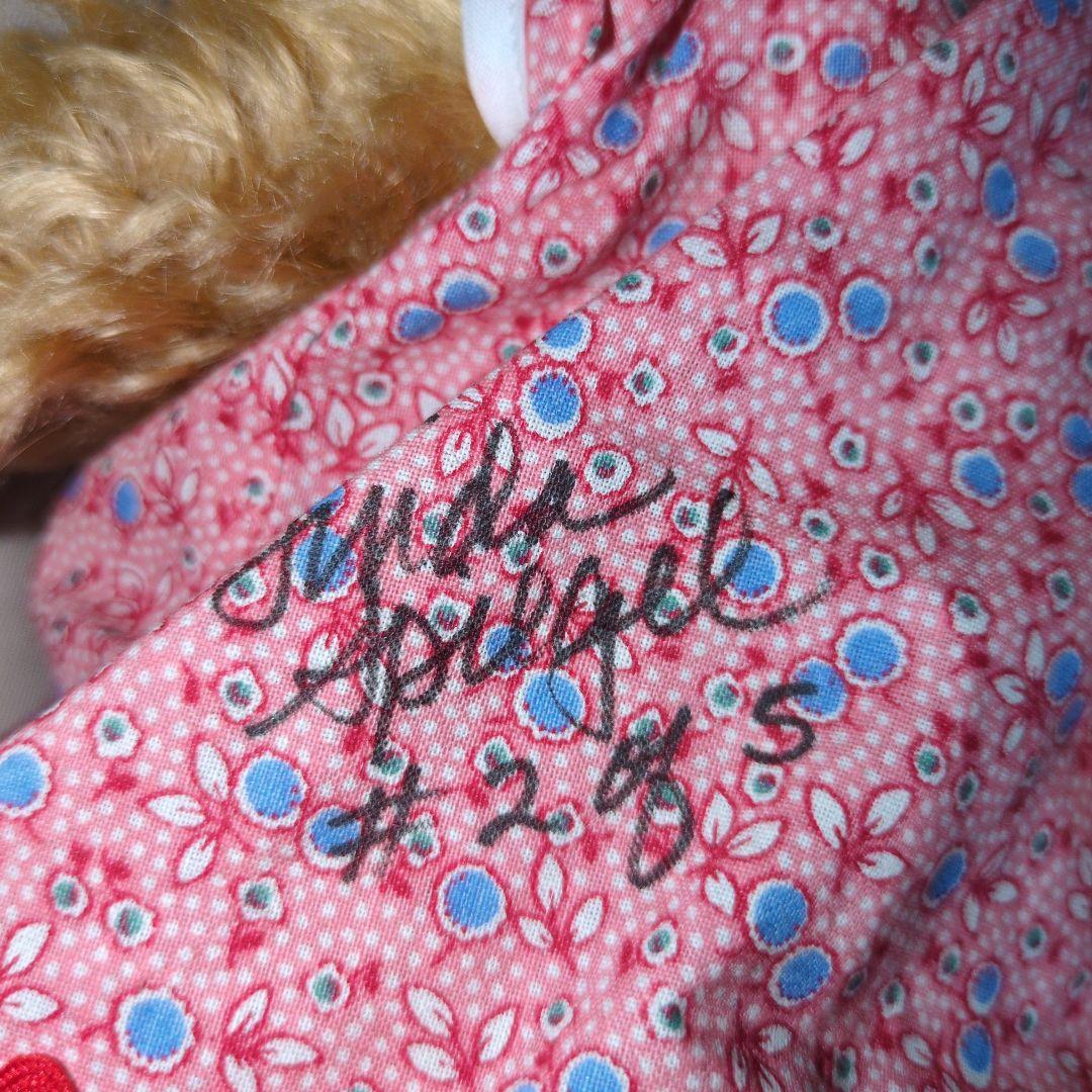 テディベア リンダ・シュピーゲル スージー スクールガール サイン入り