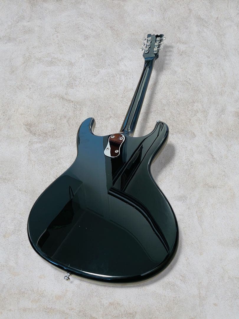 （美品）Mosrite Excellent 65 黒雲製作所 ブラック色