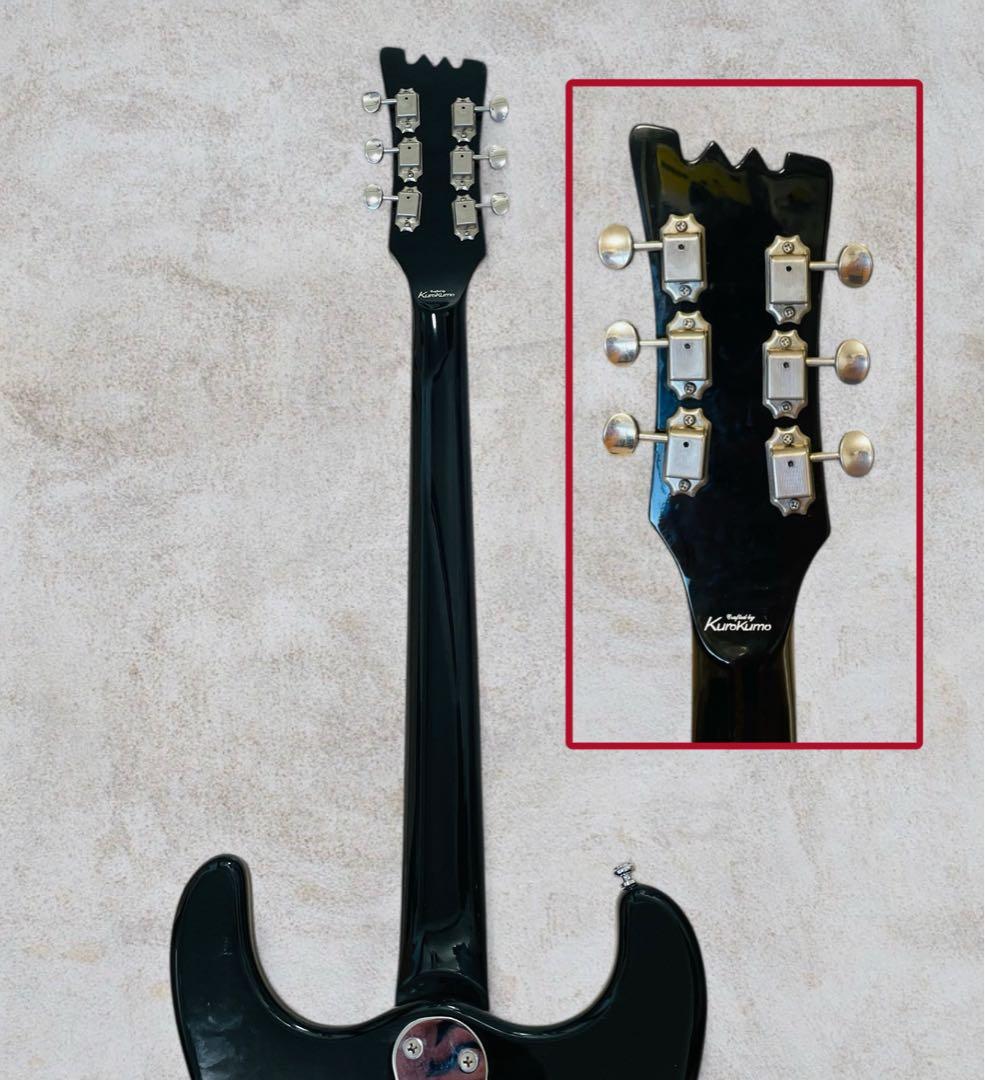 （美品）Mosrite Excellent 65 黒雲製作所 ブラック色