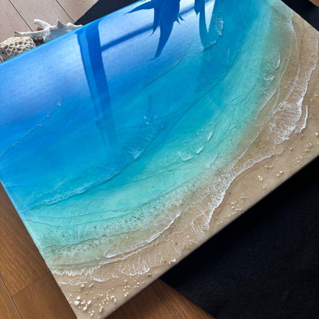 りく様オーダー オーシャンレジンアート