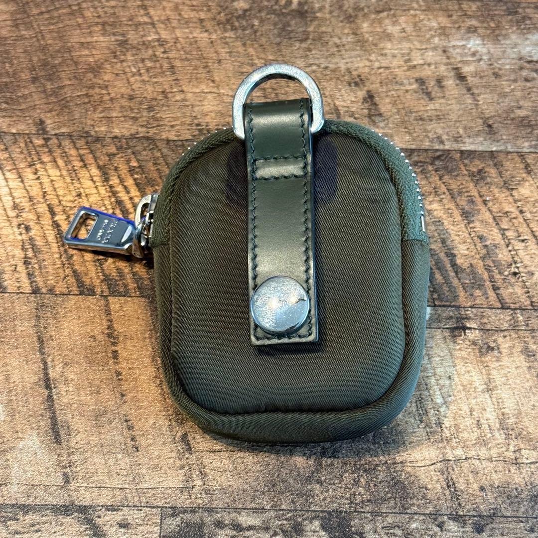 PRADA プラダ モノリス コンバットブーツ Re-Nylon カーキ ポーチ