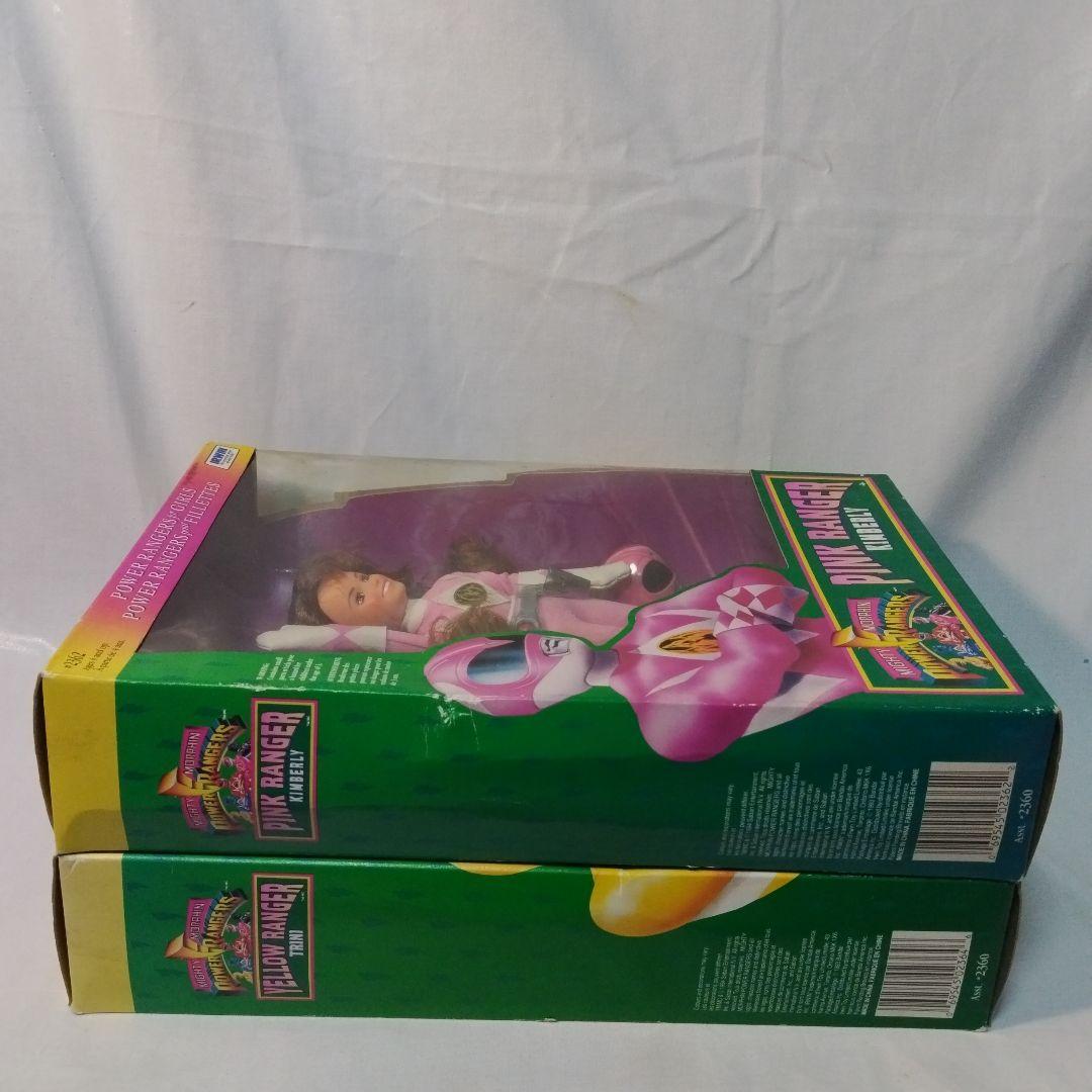 1994パワーレンジャー イエローレンジャ―& ピンクレンジャー2体セット