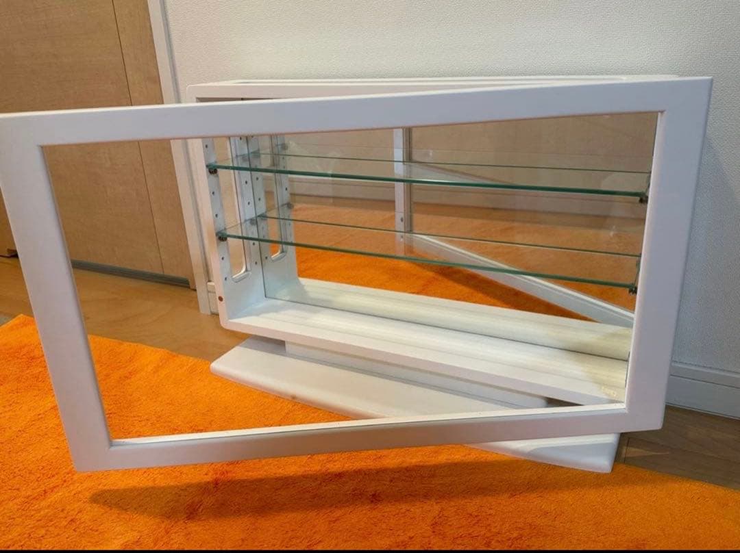 塩川公明堂　カルトーネ コレクションケース フィギュアショーケース　ホワイト