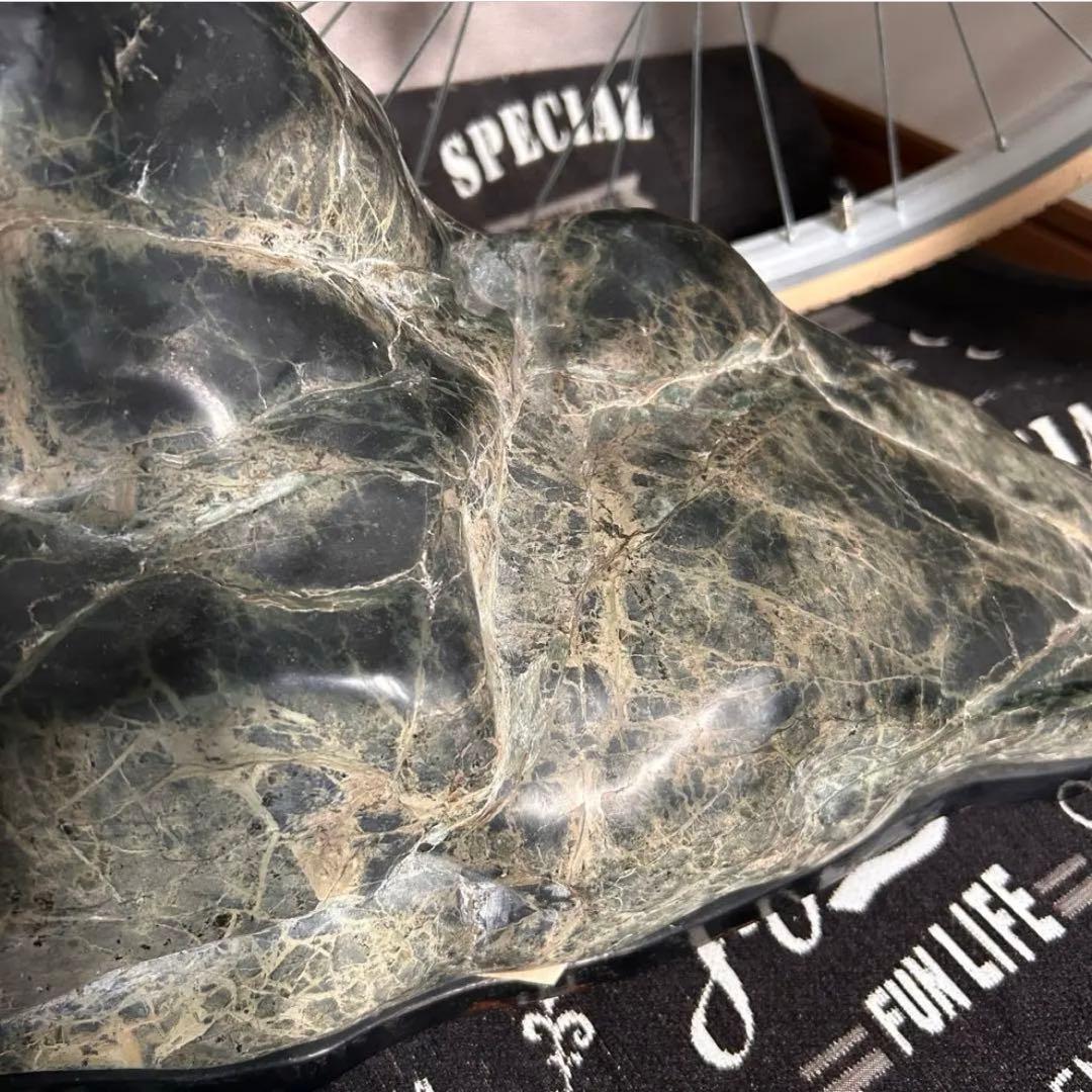 天然石 水石 鑑賞用 蛇紋石 原石 パワーストーン