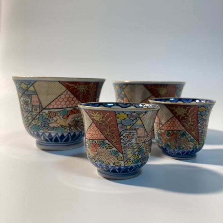 伊万里金欄手通りもの6点×2セット 骨董 古伊万里 R0216ダE - メルカリ