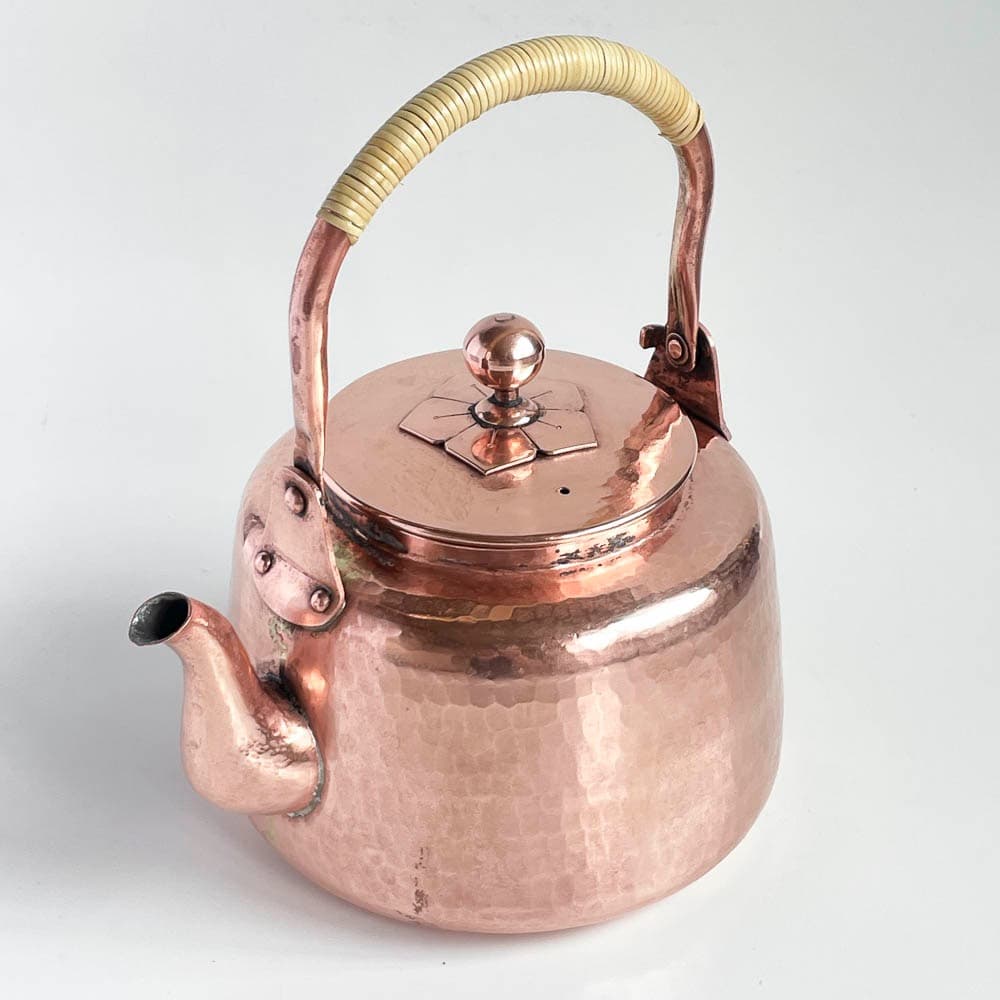 京都 有次 銅 やかん 江戸型 2.2L 薬缶