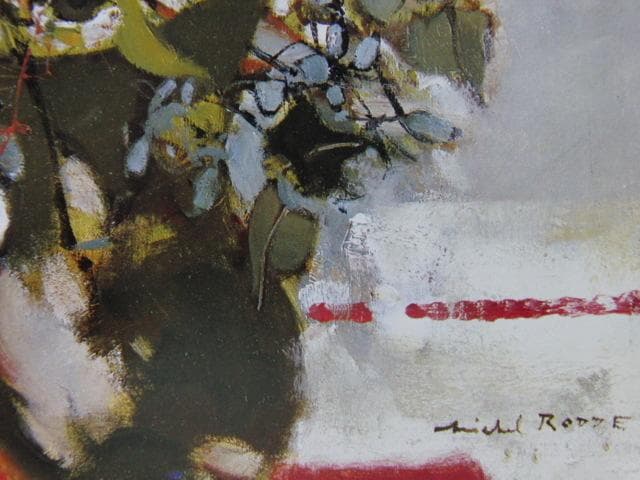 ミッシェル・ロッド、「チューリップ」、希少な額装用画集より、新品