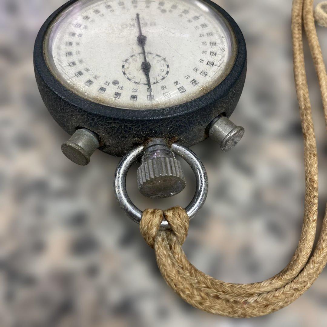 E*1様 SEIKO セイコー ストップウォッチ 1/10 レトロ ヴィンテージ