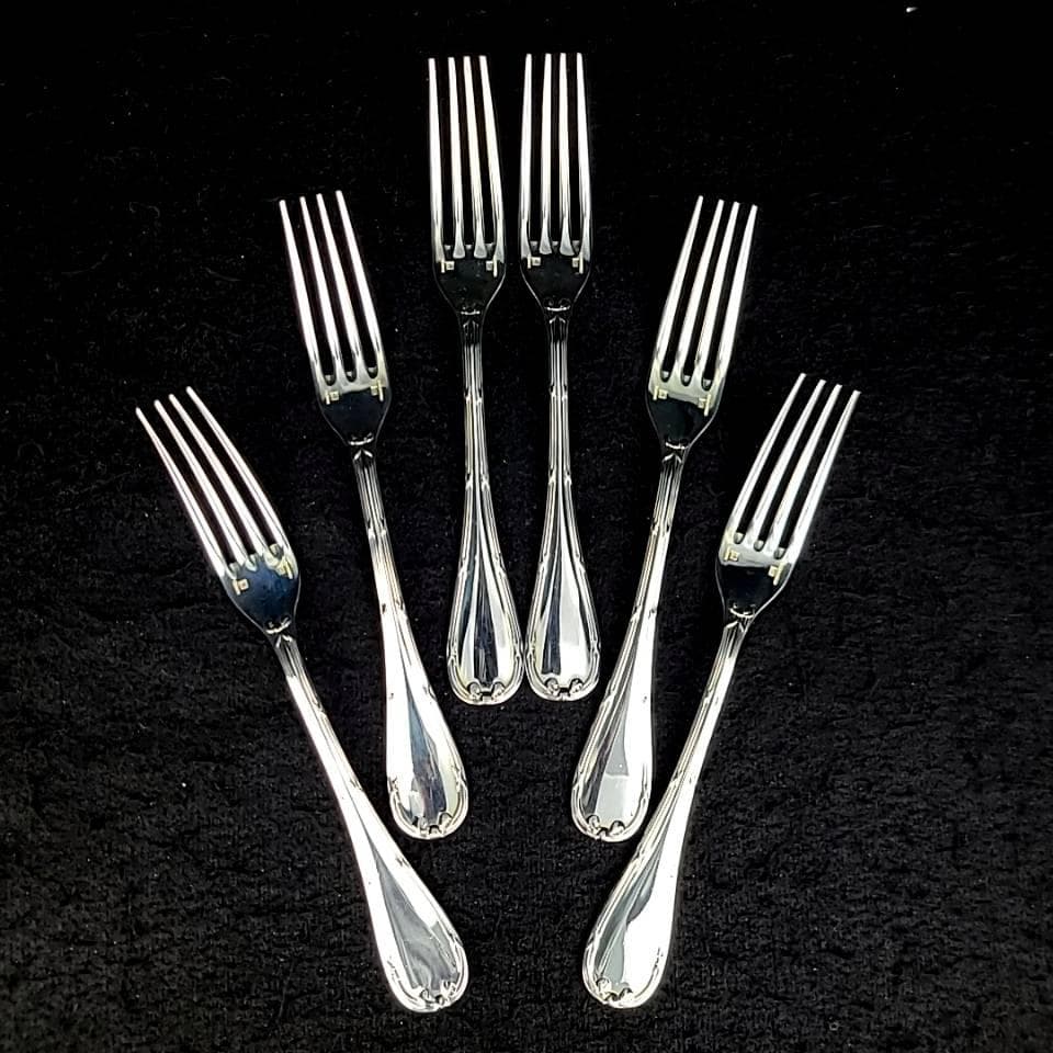 ◇良品◇クリストフル　リュバン　ナイフ　フォーク　スプーン　18本セット　6客分