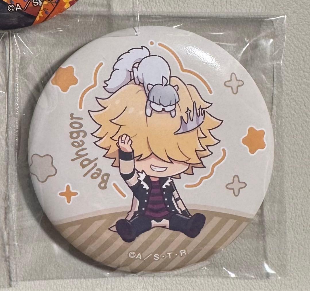 ベルフェゴール ローソン 家庭教師ヒットマンREBORN！ 缶バッジ - メルカリ