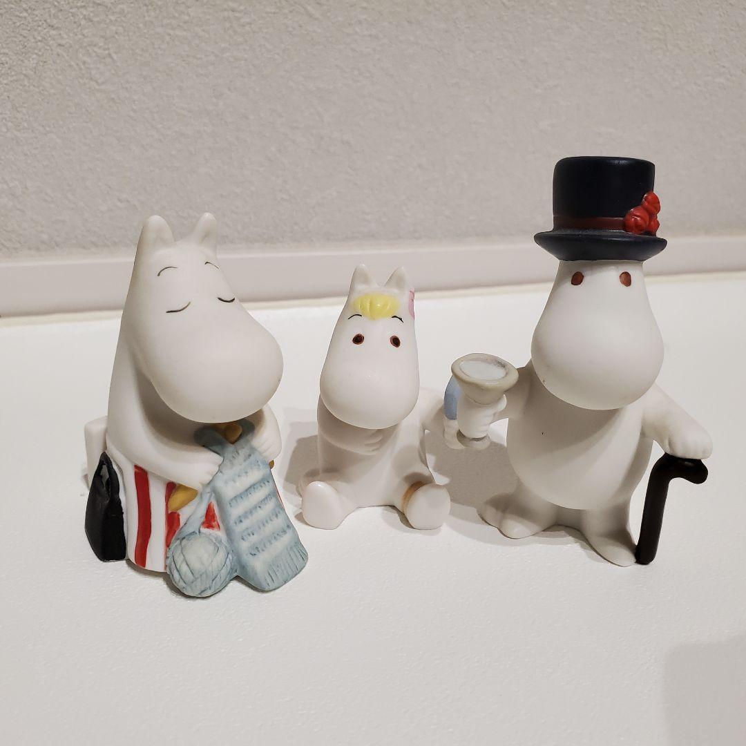 ムーミン キャラクター 陶磁器 カードスタンド 10個 セット