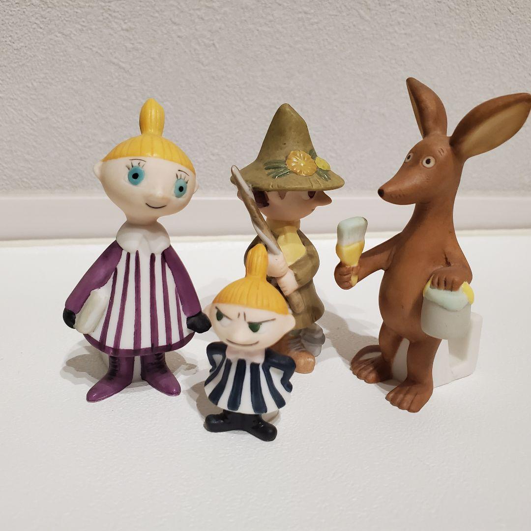 ムーミン キャラクター 陶磁器 カードスタンド 10個 セット