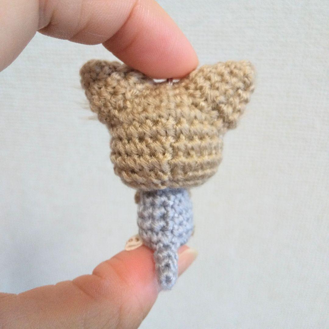 ヨークシャテリアのあみぐるみ　128