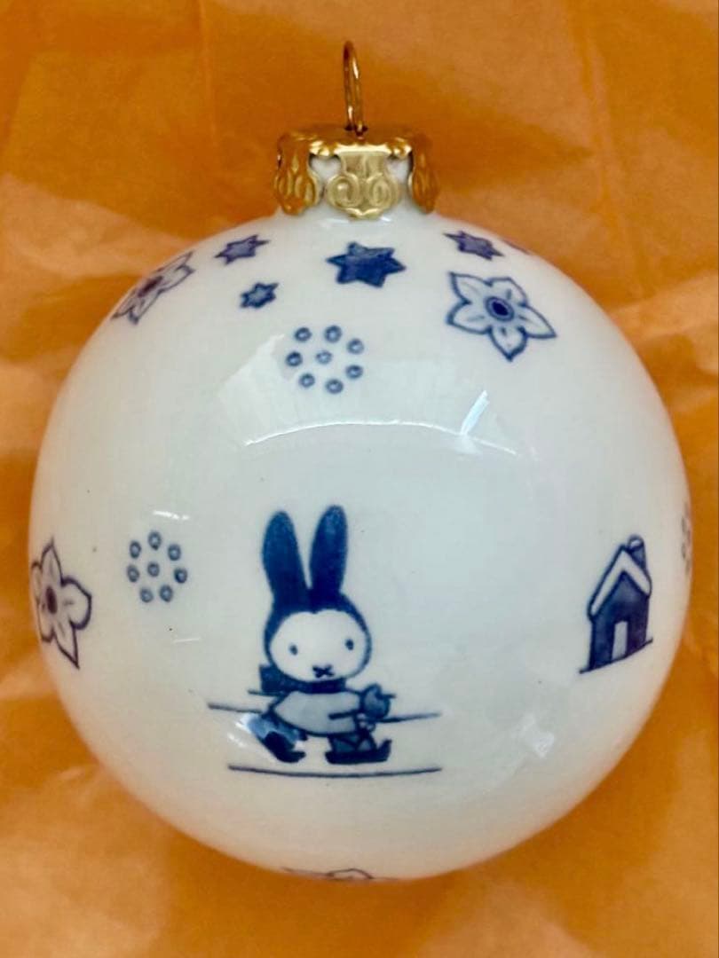 新品未使用】万博 ミッフィー オーナメント デルフト Royal Delft