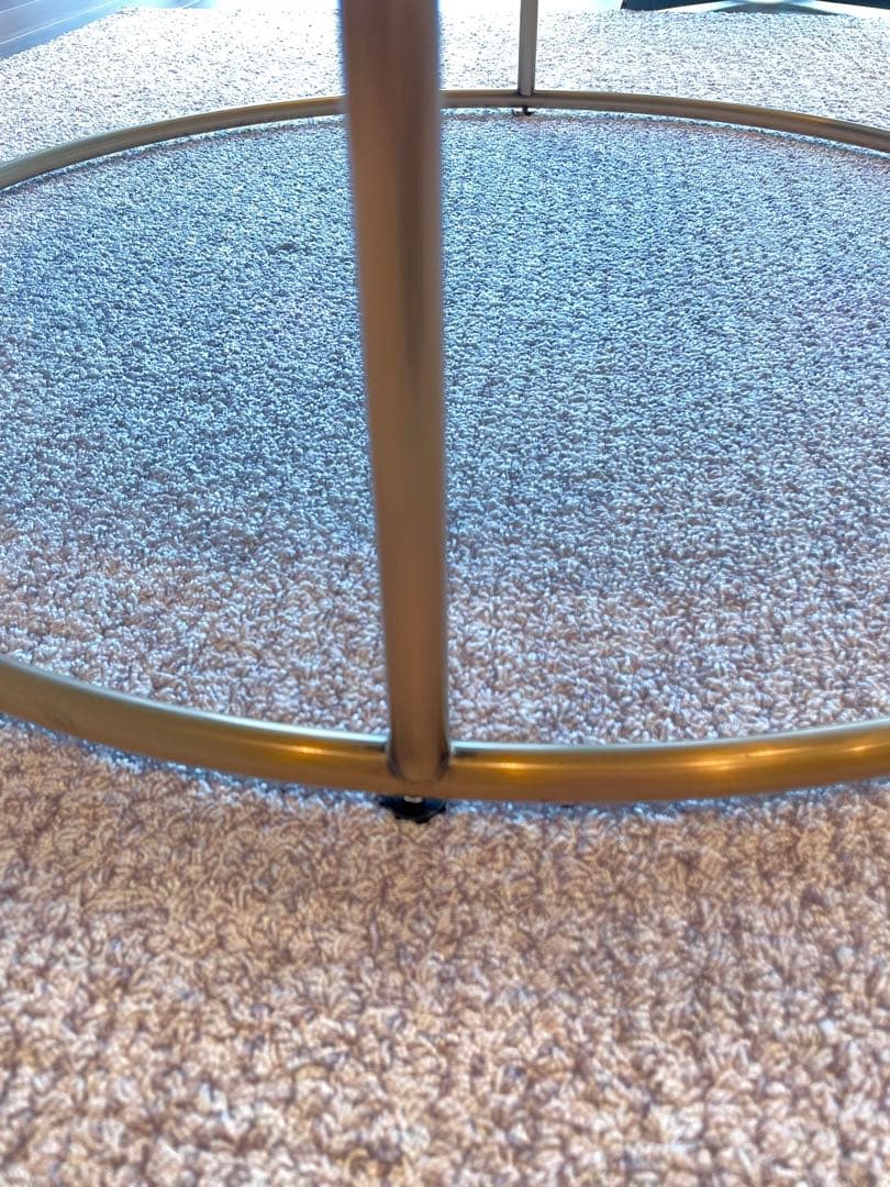 ガラステーブル ローテーブル