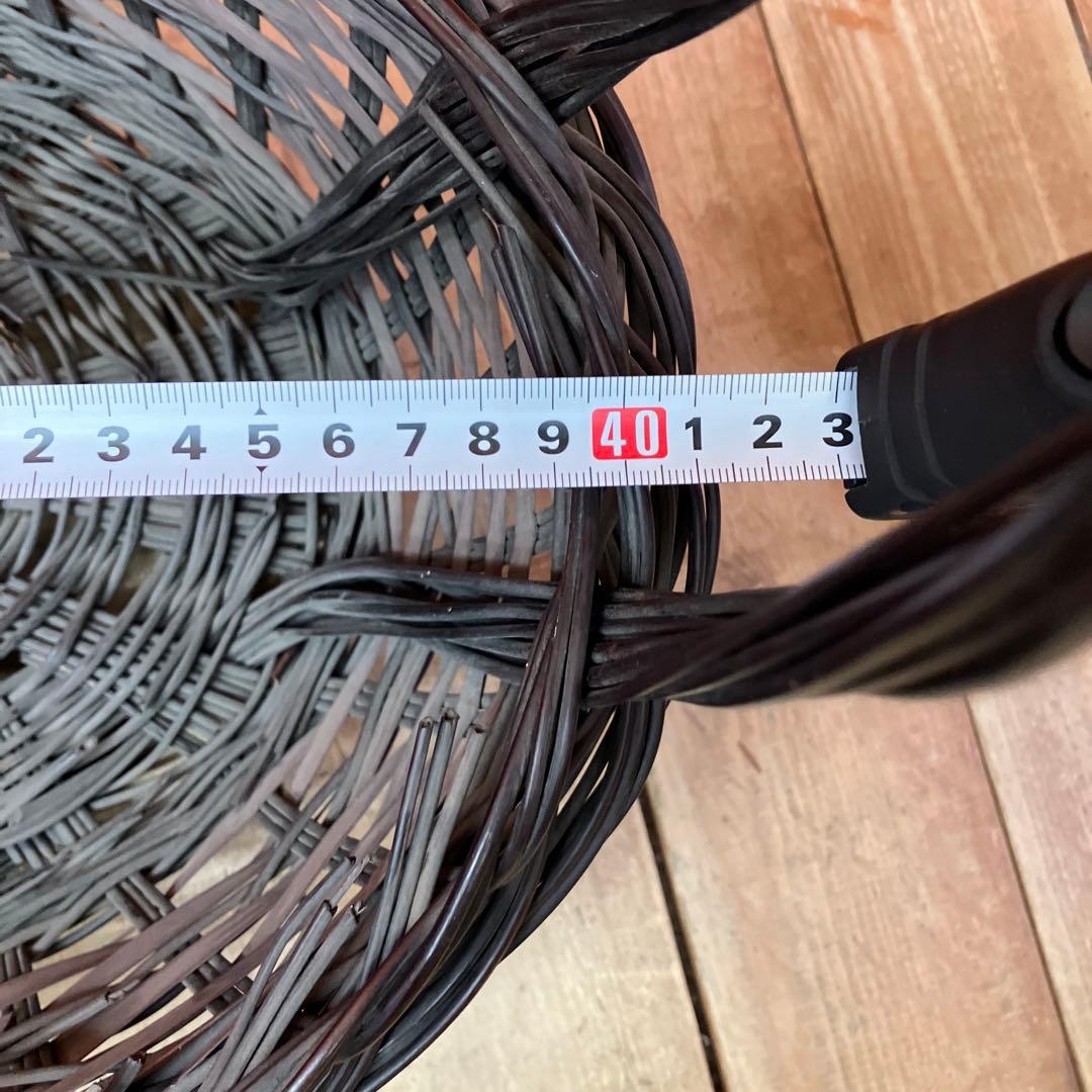 B-壁 バスケット かご カゴ インテリア収納 柳バスケット ラタンバスケット