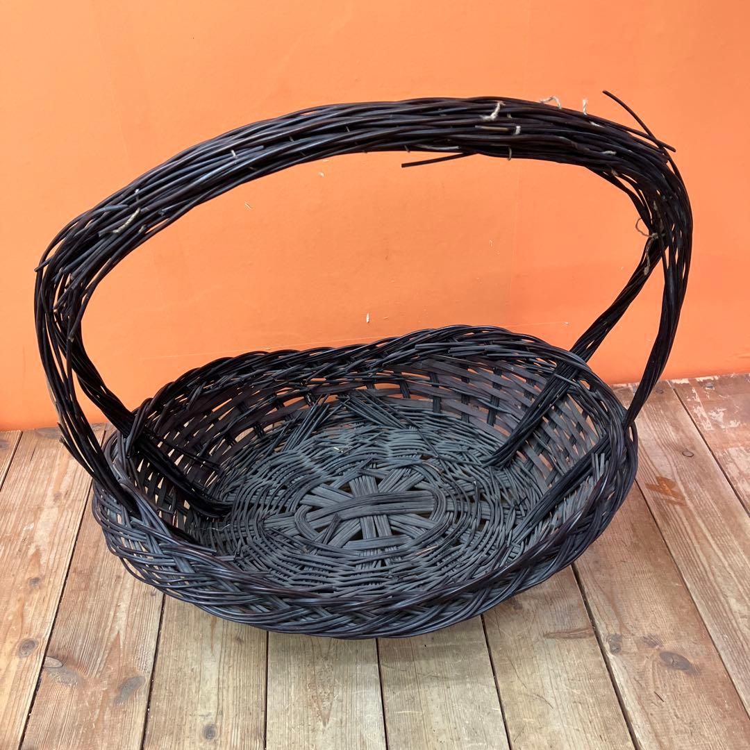 B-壁 バスケット かご カゴ インテリア収納 柳バスケット ラタンバスケット