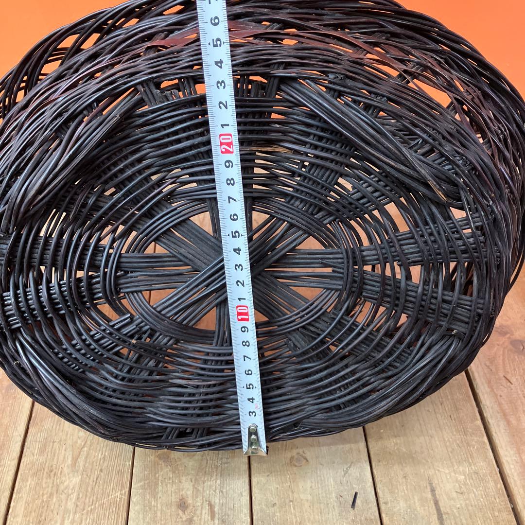 B-壁 バスケット かご カゴ インテリア収納 柳バスケット ラタンバスケット