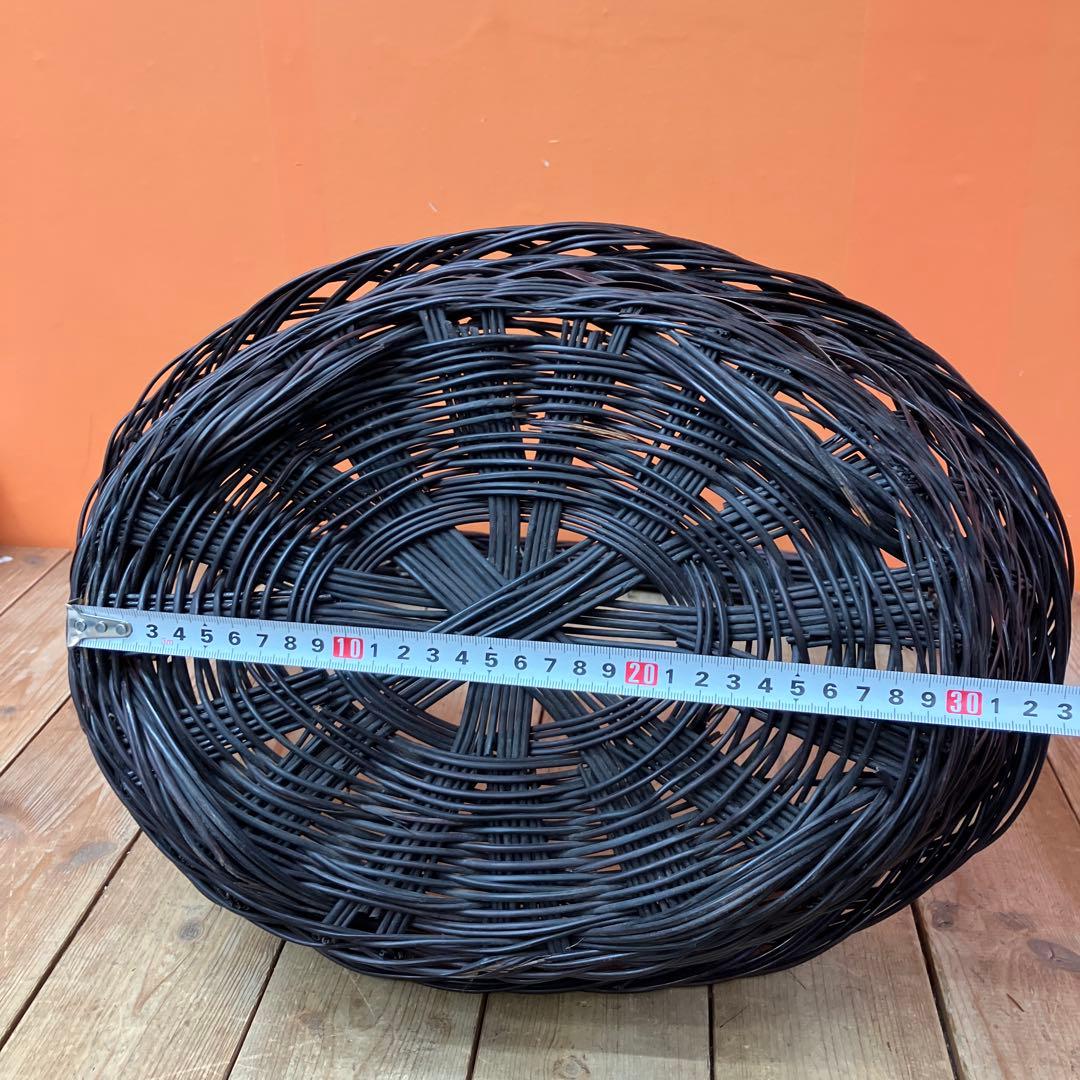 B-壁 バスケット かご カゴ インテリア収納 柳バスケット ラタンバスケット